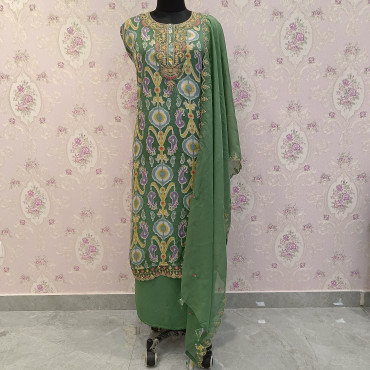 Varun Cloth House Womens Karachi Pure Cotton Embroided Neck Designer  Printed Shirt With Lawn Cotton Mal Mal Designer Dupatta-Plain Salwaar Dress  Material : Amazon.in: Fashion