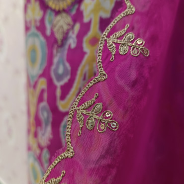 JK Ladies Designer Unstitched Dress Material at Rs 370 in Surat | ID:  23220574662